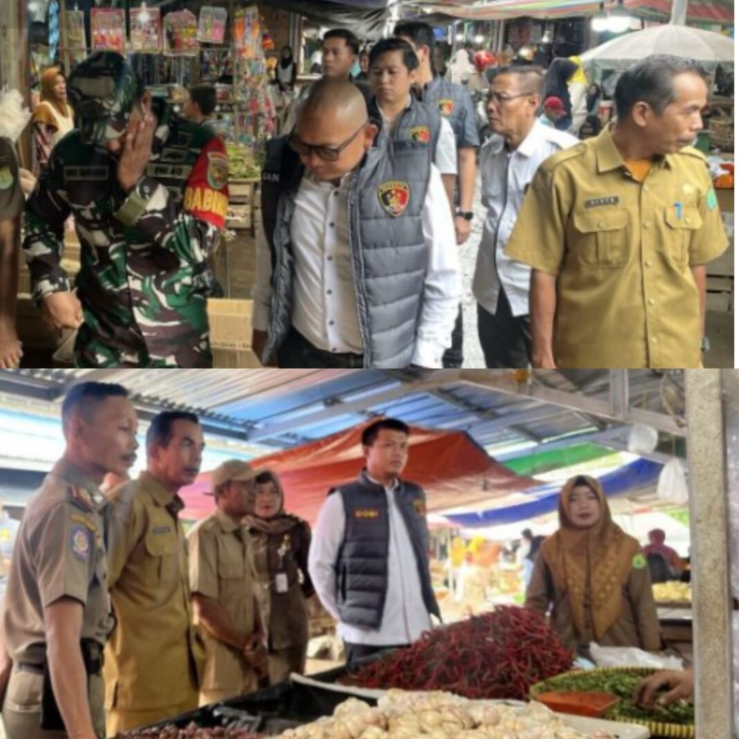 Tim Satgas Pangan Muba Pantau Harga dan Ketersediaan Bahan Pokok di Pasar Randik Tim Satgas Pangan Muba Pantau Harga dan Ketersediaan Bahan Pokok di Pasar Randik