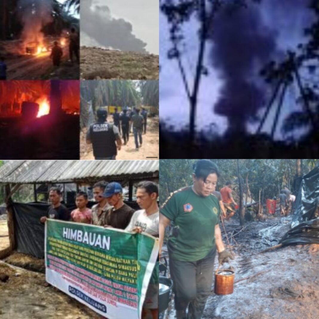 Rakyat Tergencet! Kebakaran di Kebun PT Hindoli, Nasib Pekerja Minyak Tradisional Kian Terjepit Rakyat Tergencet! Kebakaran di Kebun PT Hindoli, Nasib Pekerja Minyak Tradisional Kian Terjepit