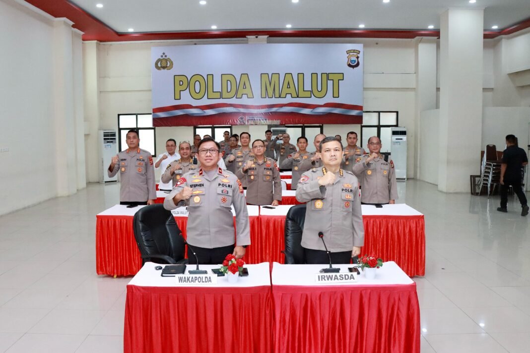 Rakor Lintas Sektoral Persiapan Ops Ketupat dan Pengamanan Idul Fitri di Maluku Utara* Rakor Lintas Sektoral Persiapan Ops Ketupat dan Pengamanan Idul Fitri di Maluku Utara*