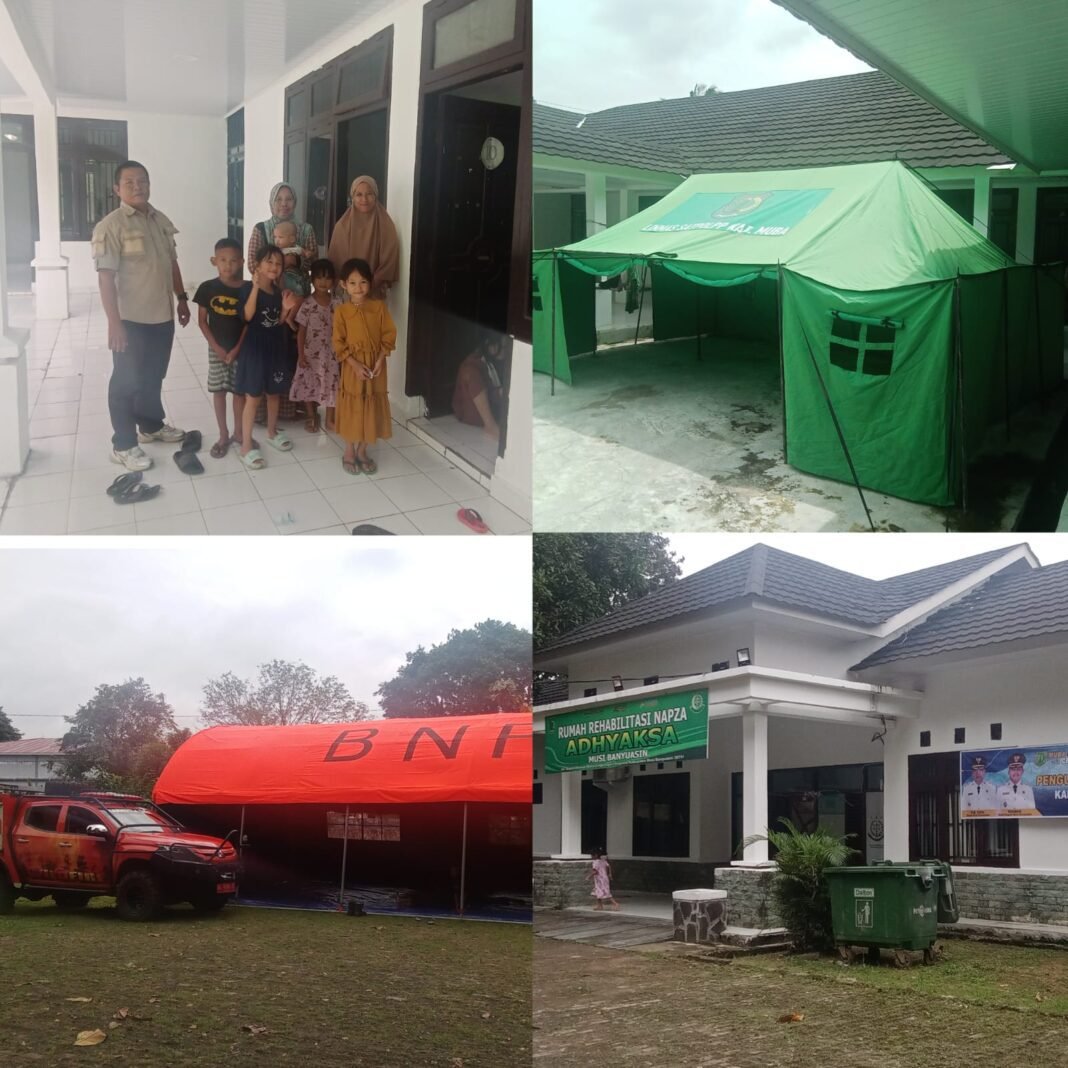 Pemkab Muba Tanggap Banjir, Tempatkan Pengungsi dalam Suasana Nyaman Pemkab Muba Tanggap Banjir, Tempatkan Pengungsi dalam Suasana Nyaman