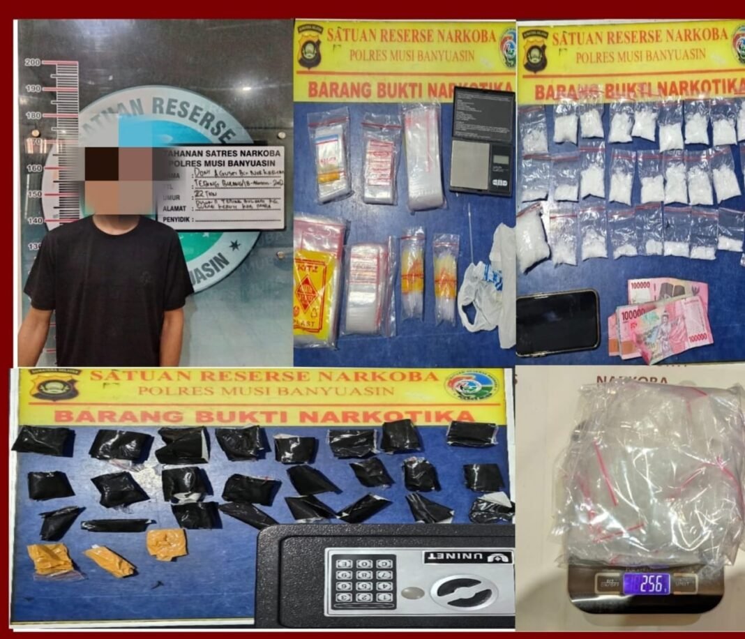Polres Muba Tangkap Tiga Pengedar Sabu, Ribuan Gram Narkotika Disita Polres Muba Tangkap Tiga Pengedar Sabu, Ribuan Gram Narkotika Disita