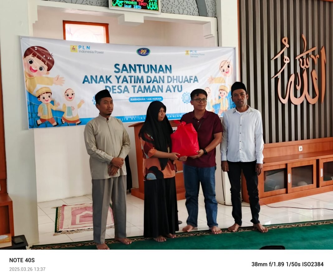 PLTU Jeranjang Santuni 130 Anak yatim di Desa Taman ayu PLTU Jeranjang Santuni 130 Anak yatim di Desa Taman ayu
