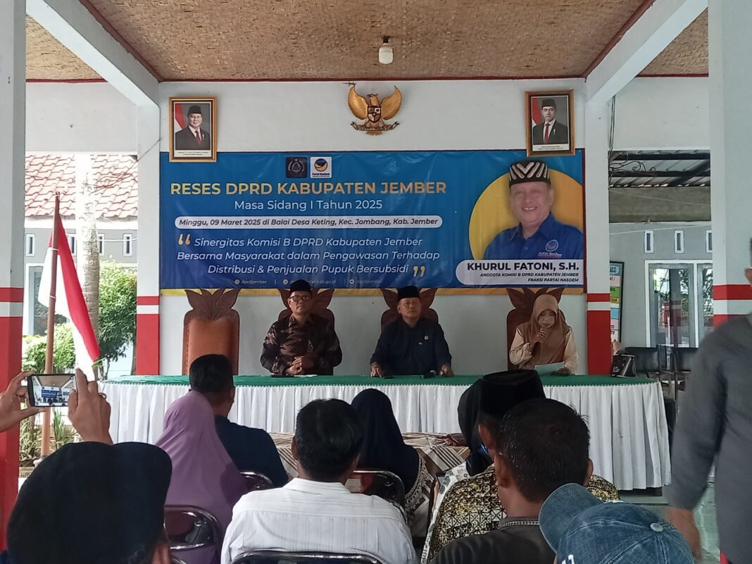 Anggota Komisi B DPRD Kabupaten Jember Optimalkan Serap Aspirasi Masyarakat Anggota Komisi B DPRD Kabupaten Jember Optimalkan Serap Aspirasi Masyarakat