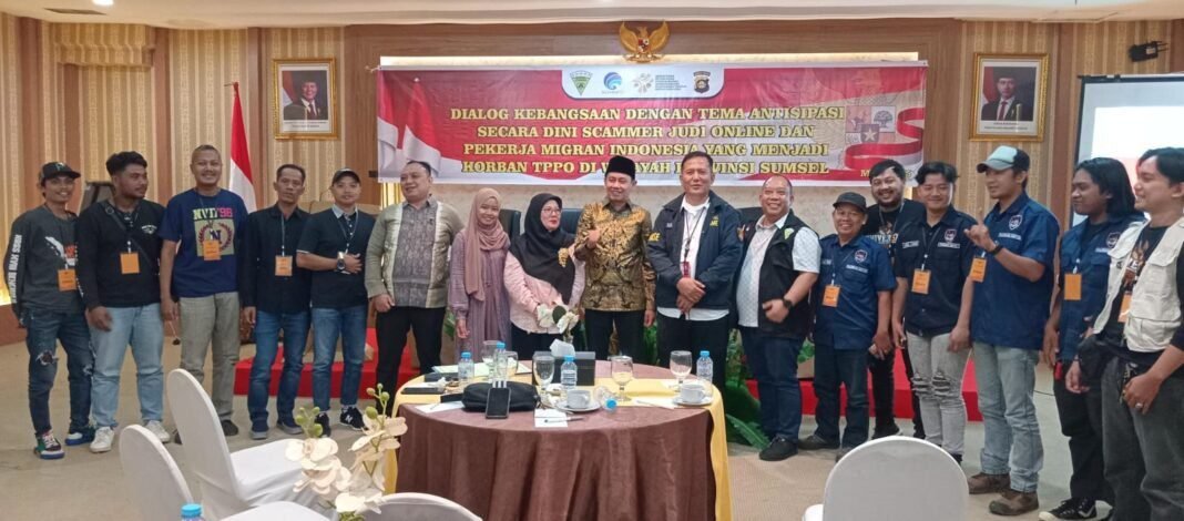 Antisipasi Secara Dini Scammer Judi Online dan Pekerja Migran Indonesia Jadi Korban TPPO di Sumsel Antisipasi Secara Dini Scammer Judi Online dan Pekerja Migran Indonesia Jadi Korban TPPO di Sumsel