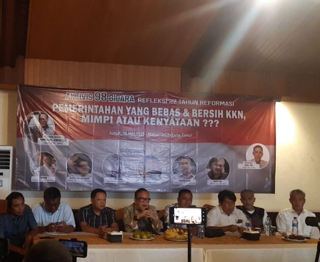 Refleksi 27 Tahun Reformasi: Harapan Baru dan Tantangan Lama di Era Pemerintahan Prabowo Refleksi 27 Tahun Reformasi: Harapan Baru dan Tantangan Lama di Era Pemerintahan Prabowo