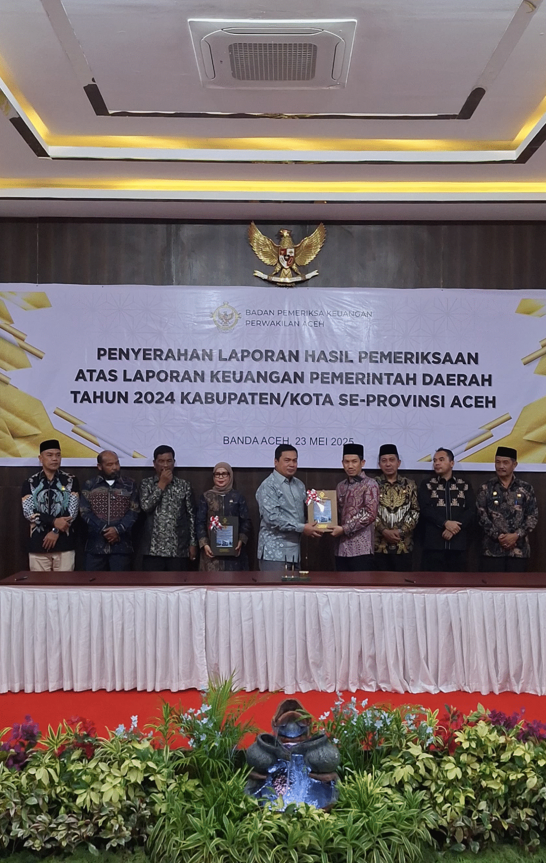 Aceh Barat Kembali Meraih Prestasi Wajar Tanpa Pengecualian (WTP) Dari Badan Pemeriksa Keuangan RI Aceh Barat Kembali Meraih Prestasi Wajar Tanpa Pengecualian (WTP) Dari Badan Pemeriksa Keuangan RI