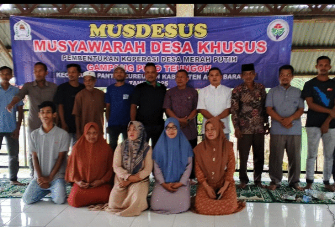 Kecamatan Pante Ceureumen Berkomitmen Tinggi Dalam Percepatan Pembentukan Koperasi Merah Putih Kecamatan Pante Ceureumen Berkomitmen Tinggi Dalam Percepatan Pembentukan Koperasi Merah Putih