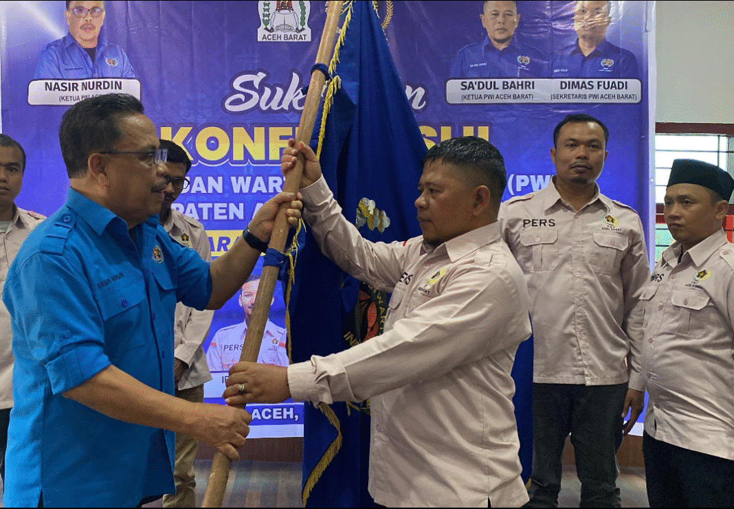Sa’dul Bahri Kembali Nakhodai PWI Aceh Barat Priode 2025-2028 Sa’dul Bahri Kembali Nakhodai PWI Aceh Barat Priode 2025-2028
