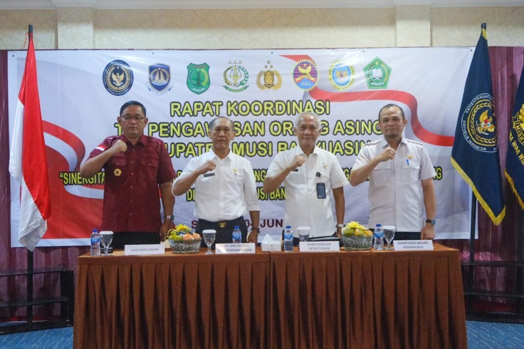 Penguatan Pengawasan Orang Asing, Pemkab Muba Lewat Rapat TIMPORA Penguatan Pengawasan Orang Asing, Pemkab Muba Lewat Rapat TIMPORA