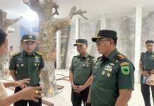 Danrem 182/JO Tinjau Pembangunan Dapur Sehat MBG