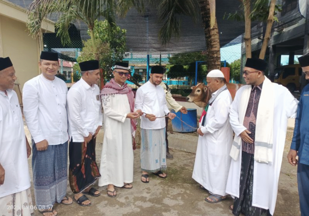 Sebanyak 52 Ekor Hewan Qurban di Serahkan Pemkab Aceh Barat ke Masyarakat Sebanyak 52 Ekor Hewan Qurban di Serahkan Pemkab Aceh Barat ke Masyarakat