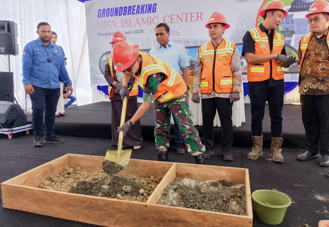Dandim 0105/Abar Hadiri GroundBreaking MIFA Islamic Center “Pusat Pendidikan Dan Kebudayaan Islam Dandim 0105/Abar Hadiri GroundBreaking MIFA Islamic Center “Pusat Pendidikan Dan Kebudayaan Islam