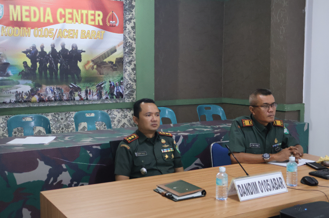 Dandim 0105/Abar Zoom Meeting Dengan AsterKasad dan Paban III/Bin Proglatsi Dandim 0105/Abar Zoom Meeting Dengan AsterKasad dan Paban III/Bin Proglatsi