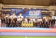 Amsakar Buka Kejuaraan Karate, 937 Atlet Berebut Piala Bergilir Wali Kota Batam