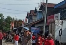 Kapolsek Sungai Raya Kepulauan Terjunkan 14 Personil Guna Pengamanan Pawai Karnaval