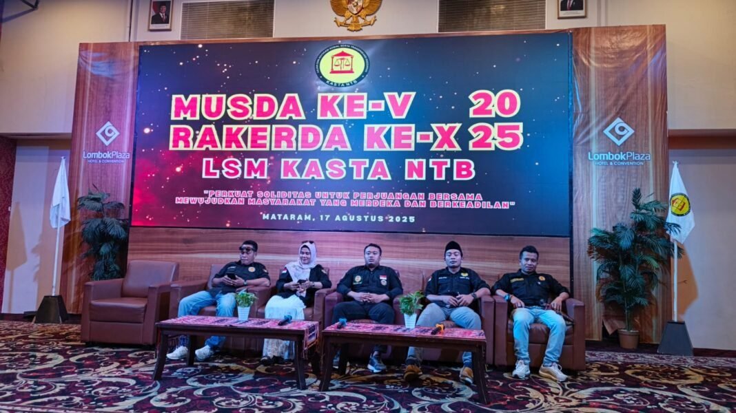 LSM KASTA NTB GELAR MUSDA KE-5 DAN RAKERDA KE-10, ZULFAN HADI TERPILIH JADI KETUM BARU LSM KASTA NTB GELAR MUSDA KE-5 DAN RAKERDA KE-10, ZULFAN HADI TERPILIH JADI KETUM BARU
