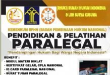 Pendidikan dan Pelatihan Paralegal Akan Digelar di Kota Ketapang