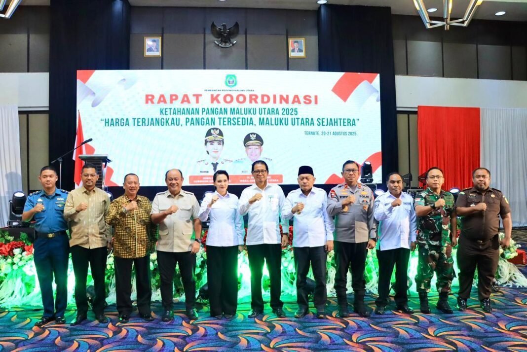 Wakapolda Malut Hadiri Rakor Perencanaan Ketahanan Pangan Provinsi Malut Wakapolda Malut Hadiri Rakor Perencanaan Ketahanan Pangan Provinsi Malut