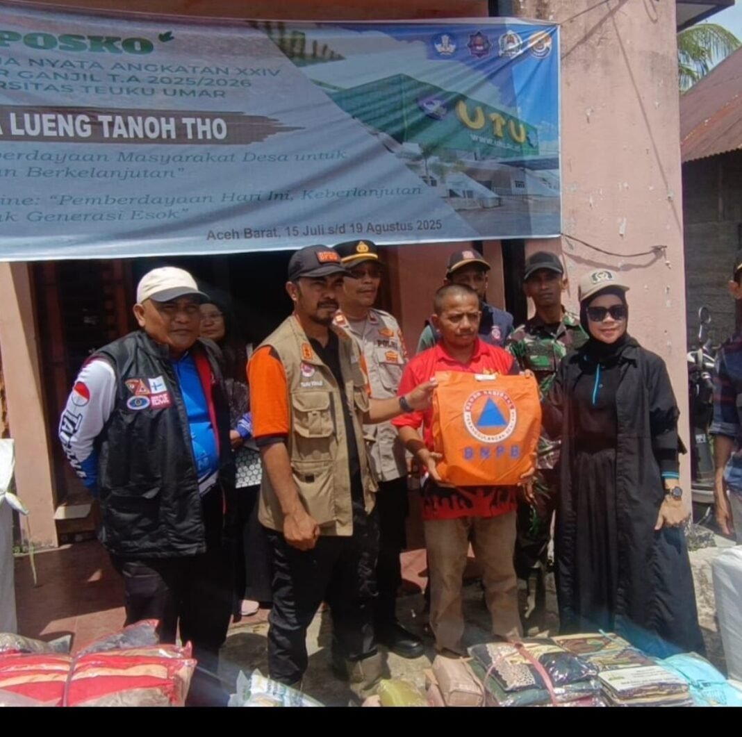 Bersatu Hadapi Bencana, Pemkab Aceh Barat Salurkan Bantuan Kepada Warga Terdampak Bencana Bersatu Hadapi Bencana, Pemkab Aceh Barat Salurkan Bantuan Kepada Warga Terdampak Bencana