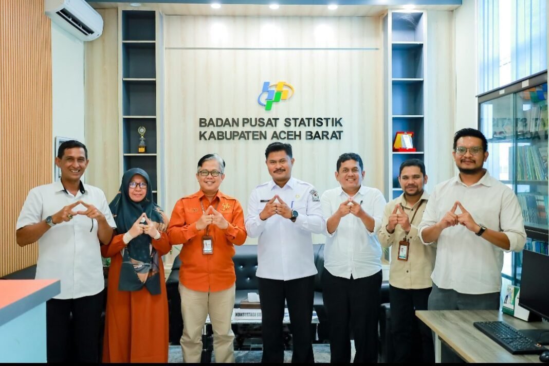 Diskominsa Lakukan Kunjungan Silaturahmi Ke BPS Aceh Barat, Perkuat Sinergi Data Diskominsa Lakukan Kunjungan Silaturahmi Ke BPS Aceh Barat, Perkuat Sinergi Data