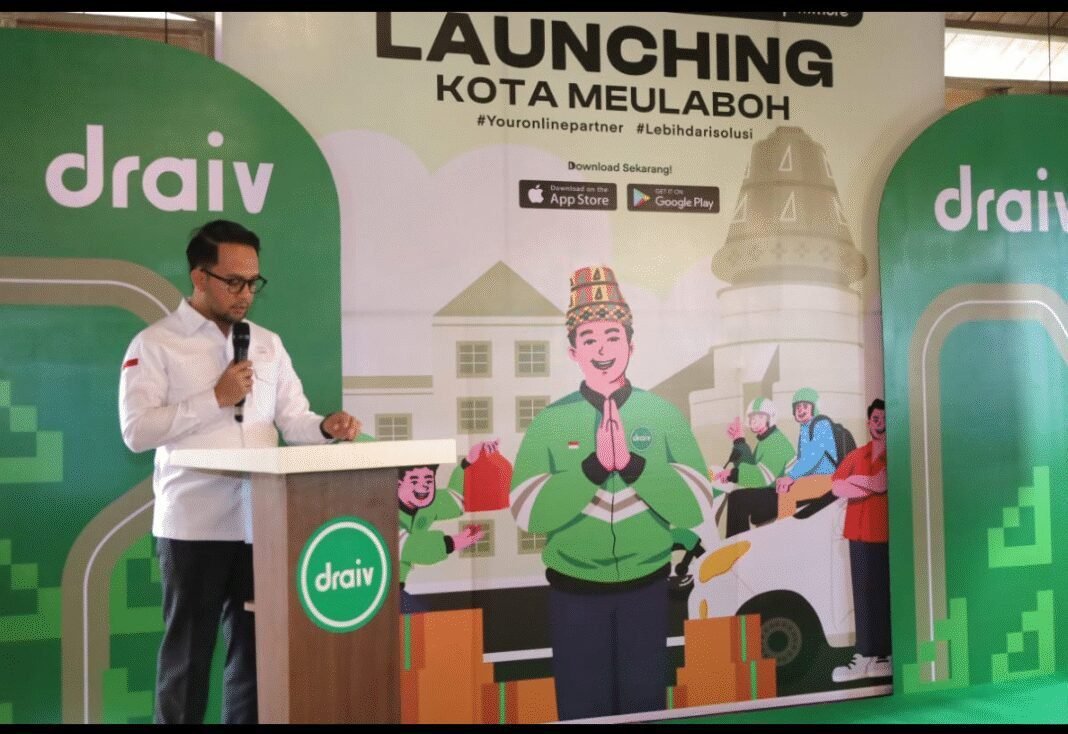 Wabup Aceh Barat Said Fadheil Resmikan Aplikasi Transportasi Online Draiv Region Meulaboh Wabup Aceh Barat Said Fadheil Resmikan Aplikasi Transportasi Online Draiv Region Meulaboh