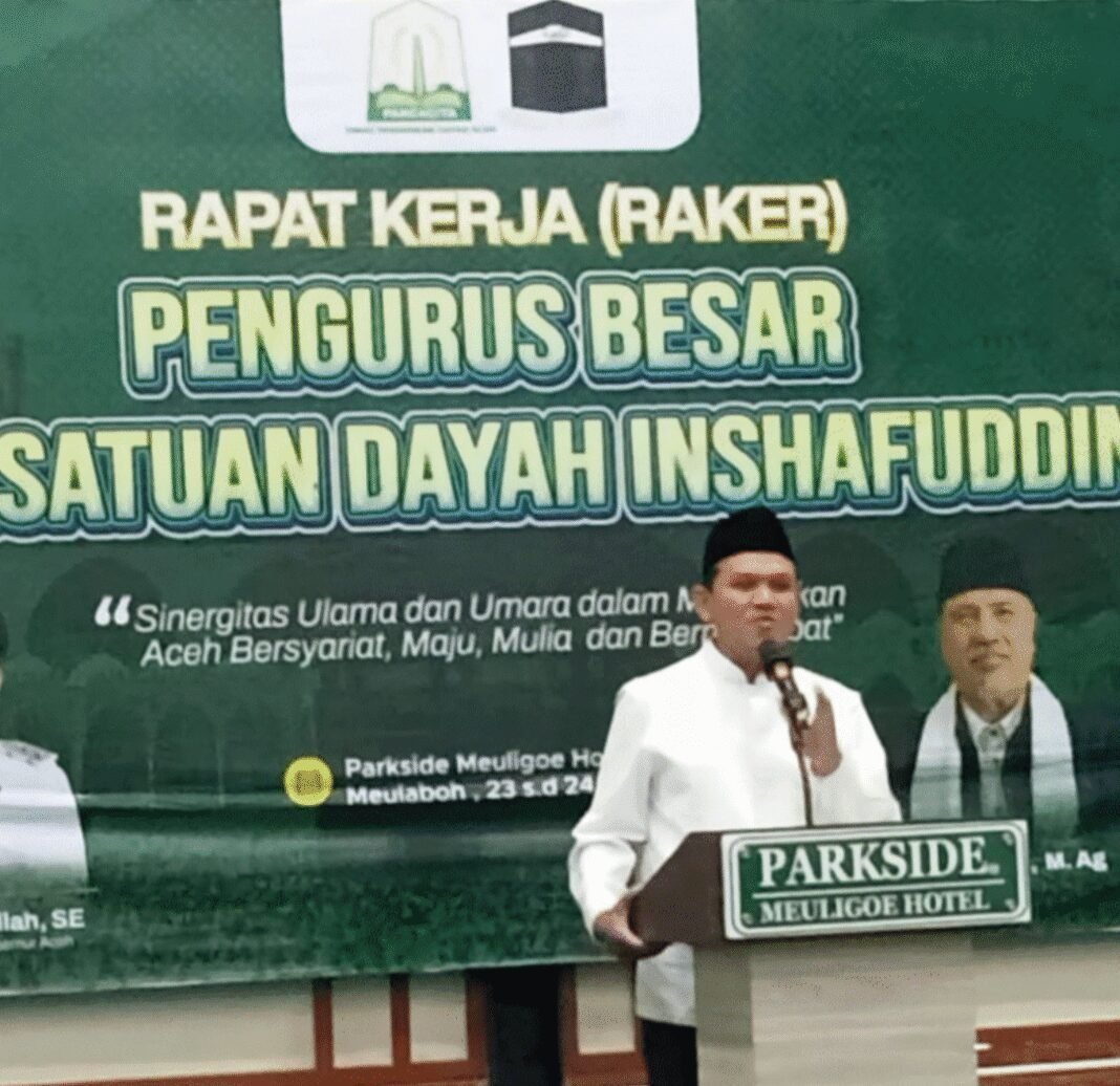 Raker 2025 PB. Persatuan Dayah Inshafuddin Resmi Di Buka Oleh Wagub Aceh Fadhlullah SE Hari ini Raker 2025 PB. Persatuan Dayah Inshafuddin Resmi Di Buka Oleh Wagub Aceh Fadhlullah SE Hari ini