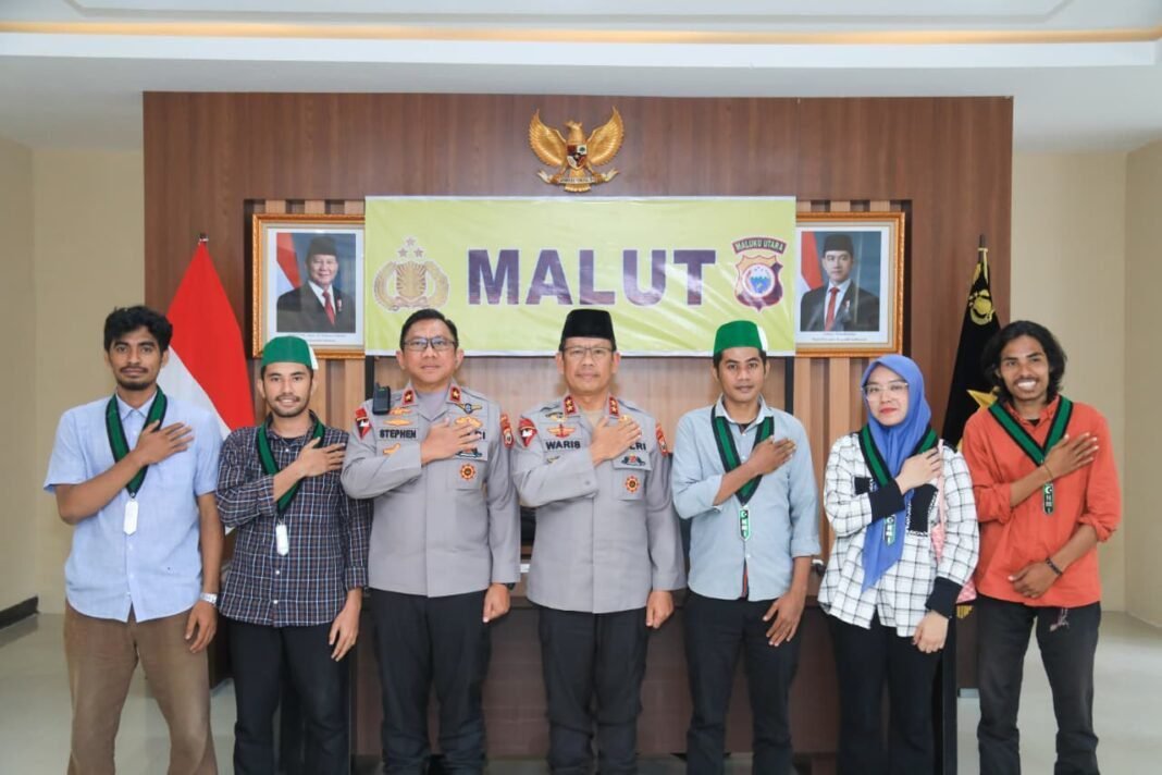 Bangun Sinergi, Kapolda Malut Gelar Pertemuan dengan Badko HMI Bangun Sinergi, Kapolda Malut Gelar Pertemuan dengan Badko HMI