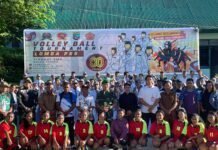 Pertandingan Volly dan Lomba Baris Berbaris Tingkat SMA/Sederajat Meriahkan HUT TNI Ke-80