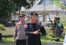 Tingkatkan Kesiapsiagaan, Polres Ketapang Gelar Sistem Pengamanan Markas Komando*