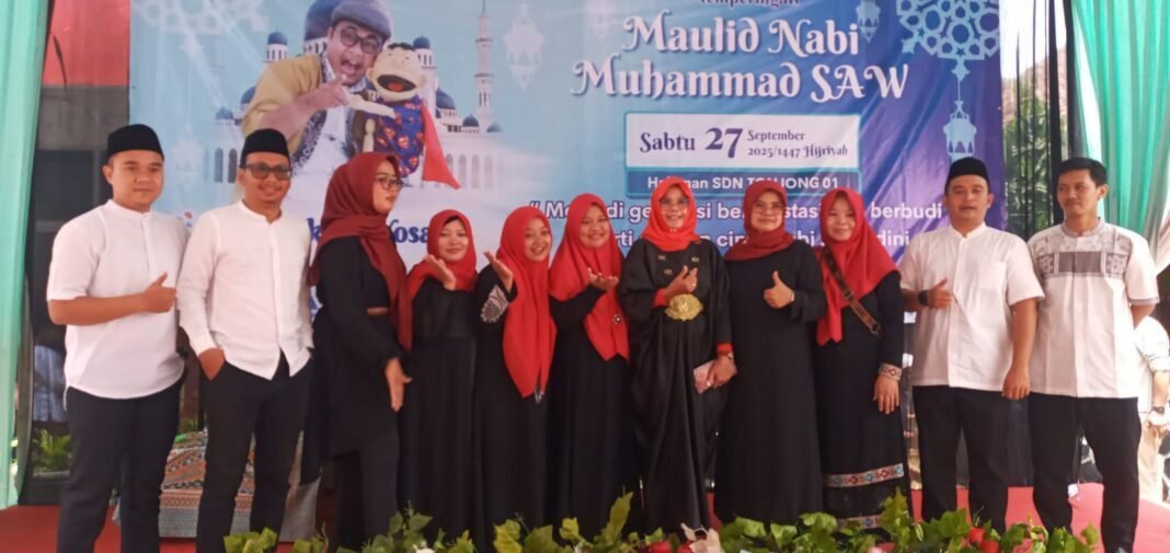 Teladani Akhlak Nabi, SDN Tonjong 01 Gelar Maulid Nabi Muhammad SAW Teladani Akhlak Nabi, SDN Tonjong 01 Gelar Maulid Nabi Muhammad SAW