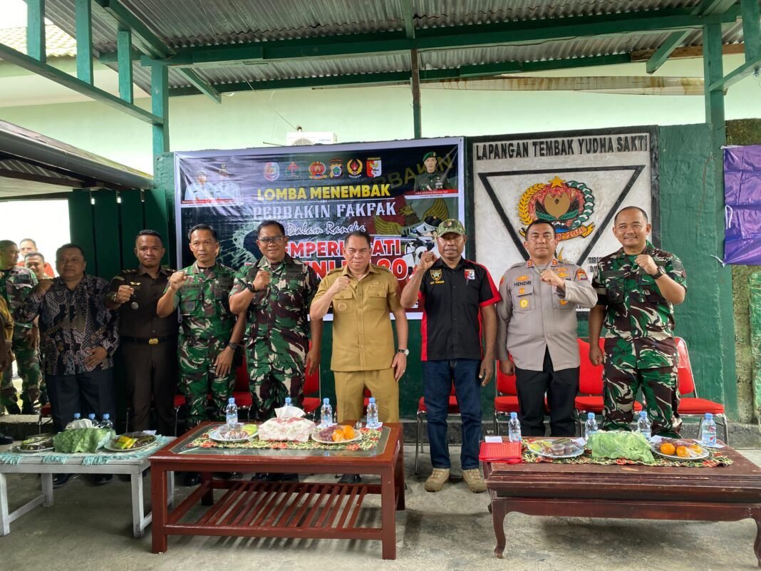 Kerjasama Perbakin dan Kodim 1803/Fakfak Gelar Lomba Menembak, Bupati Fakfak Tekankan Fair Play Kerjasama Perbakin dan Kodim 1803/Fakfak Gelar Lomba Menembak, Bupati Fakfak Tekankan Fair Play