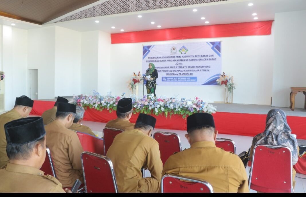 Bunda PAUD Aceh Barat Kukuhkan Pokja Bunda PAUD Dan Bunda PAUD Kecamatan Se Kabupaten Aceh Barat Bunda PAUD Aceh Barat Kukuhkan Pokja Bunda PAUD Dan Bunda PAUD Kecamatan Se Kabupaten Aceh Barat