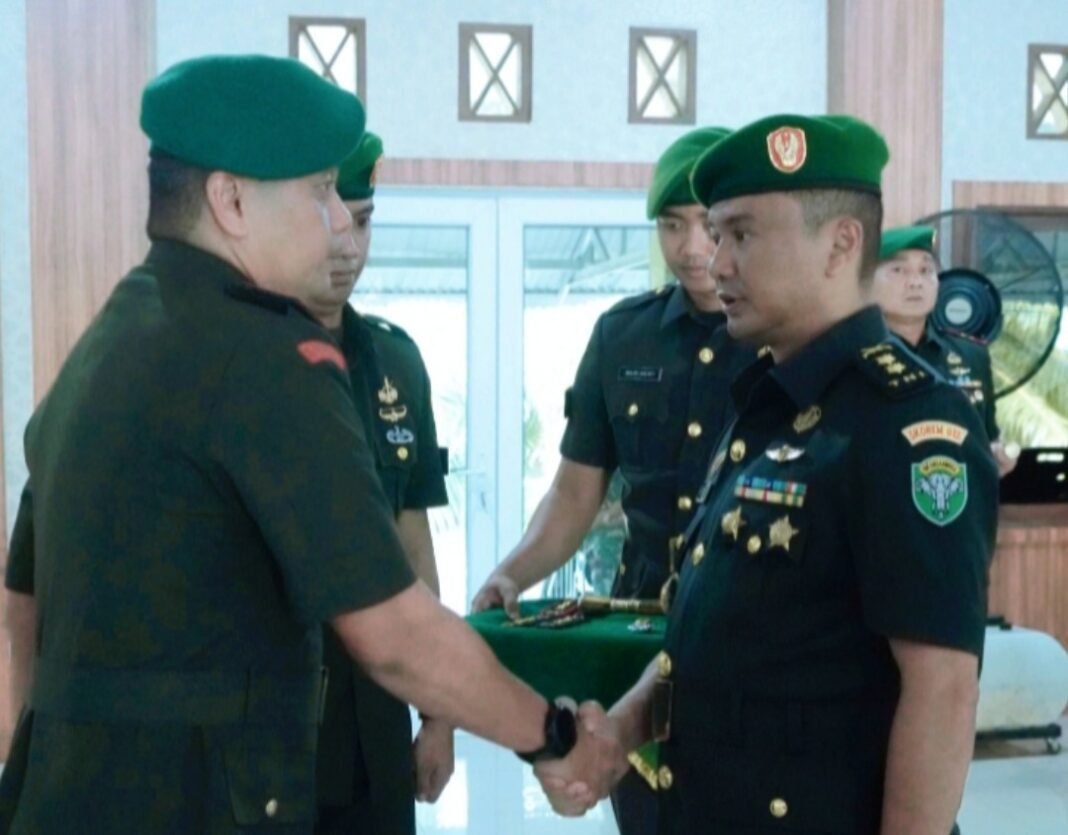 Sertijab di KOREM 012/TU, Letkol Inf Hendra Mirza S.E. M.Si . Resmi Di Lantik Jadi Kasrem 012/TU Sertijab di KOREM 012/TU, Letkol Inf Hendra Mirza S.E. M.Si . Resmi Di Lantik Jadi Kasrem 012/TU