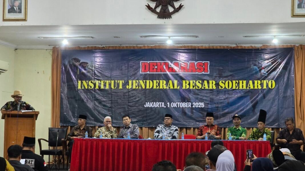 Deklarasi Institut Jenderal Besar Soeharto Resmi Digelar di Jakarta Deklarasi Institut Jenderal Besar Soeharto Resmi Digelar di Jakarta
