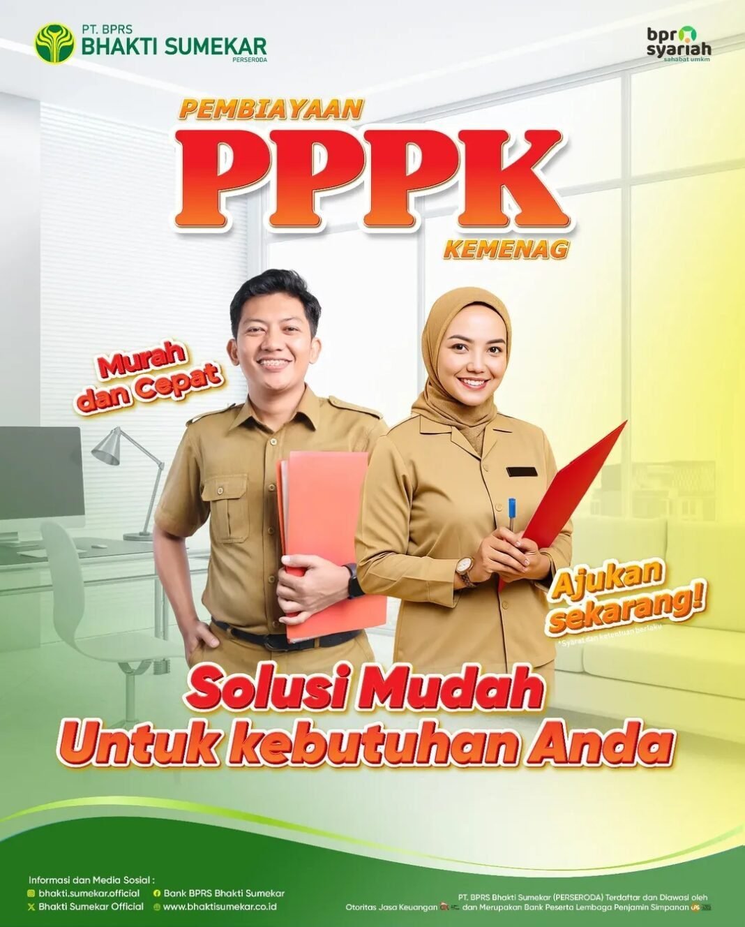 Pembiayaan PPPK Kemenag, Wujud Komitmen BPRS Bhakti Sumekar Perkuat Layanan Keuangan Syari’ah Pembiayaan PPPK Kemenag, Wujud Komitmen BPRS Bhakti Sumekar Perkuat Layanan Keuangan Syari’ah