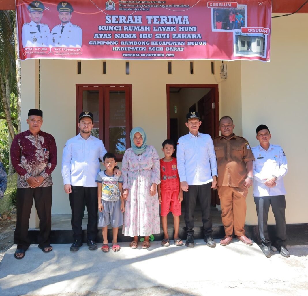 Pemkab Aceh Barat Rehab 42 Rumah Warga Tidak Layak Huni, Tersebar Di Sejumlah Kecamatan Pemkab Aceh Barat Rehab 42 Rumah Warga Tidak Layak Huni, Tersebar Di Sejumlah Kecamatan