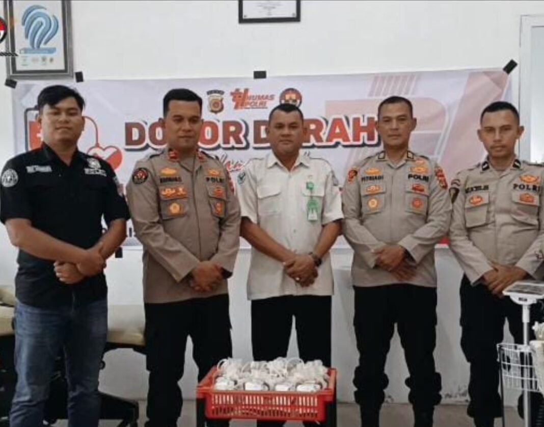 Perayaan HUT Humas Polri ke 74, Polres Aceh Barat Sumbang Darah Untuk Negeri Perayaan HUT Humas Polri ke 74, Polres Aceh Barat Sumbang Darah Untuk Negeri