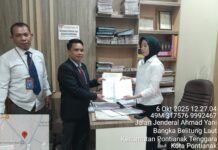 Rumah Hukum Indonesia Resmi Laporkan Oknum Ketua DPC IKADIN Ketapang Ke Polda Kalbar.