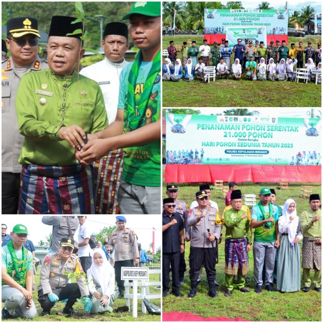 Peringatan Hari Pohon Sedunia Polres Meranti Tanam Pohon Menjaga Meranti Tetap Lestari Peringatan Hari Pohon Sedunia Polres Meranti Tanam Pohon Menjaga Meranti Tetap Lestari