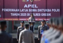 Latja Diktuk Bintara Polri 2025 di Polres Gresik Resmi Dibuka,50 Siswa Siap Terjun Masyarakat