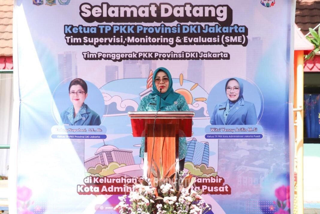 Ketua TP PKK Jakpus Dampingi TP PKK Provinsi DKI Jakarta Lakukan SME di Kelurahan Cideng Ketua TP PKK Jakpus Dampingi TP PKK Provinsi DKI Jakarta Lakukan SME di Kelurahan Cideng