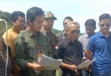 PEMERIKSAAN SETEMPAT SENGKETA TANAH DI DUSUN ROWOK BERJALAN LANCAR