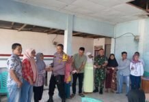 Pemdes Suka Bumi bagikan BLT DD kepada 28 KPM Anggaran dari DD Tahun 2025.