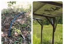 Sumur bor tanpa mesin desa Kleseleon TA.2024, di terlantarkan Kontraktor, terindikasi Mubasir