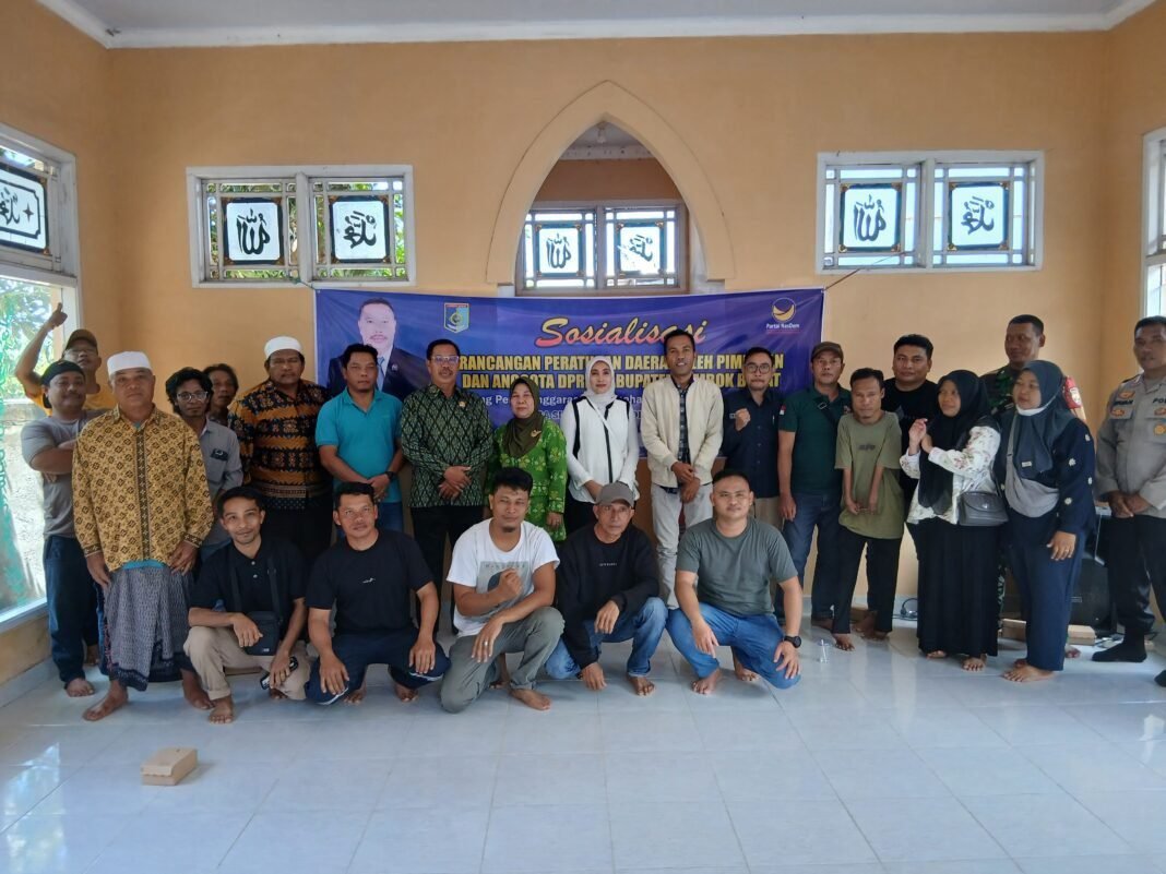 SOSIALISASI RAPERDA PERUMAHAN OLEH SYUKUR SH DPRD LOMBOK BARAT PARTAI NASDEM SOSIALISASI RAPERDA PERUMAHAN OLEH SYUKUR SH DPRD LOMBOK BARAT PARTAI NASDEM