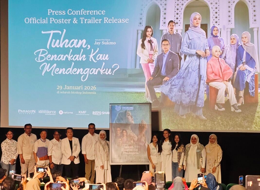 Konflik dan Keberanian Perempuan Jadi Sorotan di Peluncuran Trailer “Tuhan, Benarkah Kau Mendengarku?” Konflik dan Keberanian Perempuan Jadi Sorotan di Peluncuran Trailer “Tuhan, Benarkah Kau Mendengarku?”