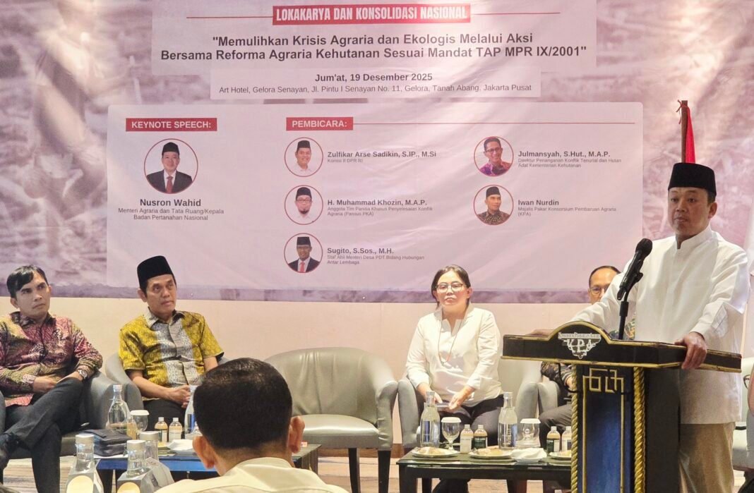 Lokakarya Nasional Dorong Percepatan Reforma Agraria untuk Pulihkan Krisis Agraria dan Ekologi Lokakarya Nasional Dorong Percepatan Reforma Agraria untuk Pulihkan Krisis Agraria dan Ekologi