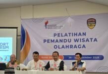 BAPINDRA-Kemenpora Gelar Pelatihan Pemandu Wisata Olahraga, Dorong Lahirnya SDM Profesional