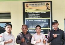 Kuasa Hukum Hajeri dan Uti Werdana Resmi Melaporkan Ketua Koperasi Rimba Sari Ke Polres Ketapang.