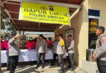 Kapolda Sumut Tinjau Lokasi Pasca Bencana Alam Di Kota Sibolga dan Dapur Umum Polres Sibolga